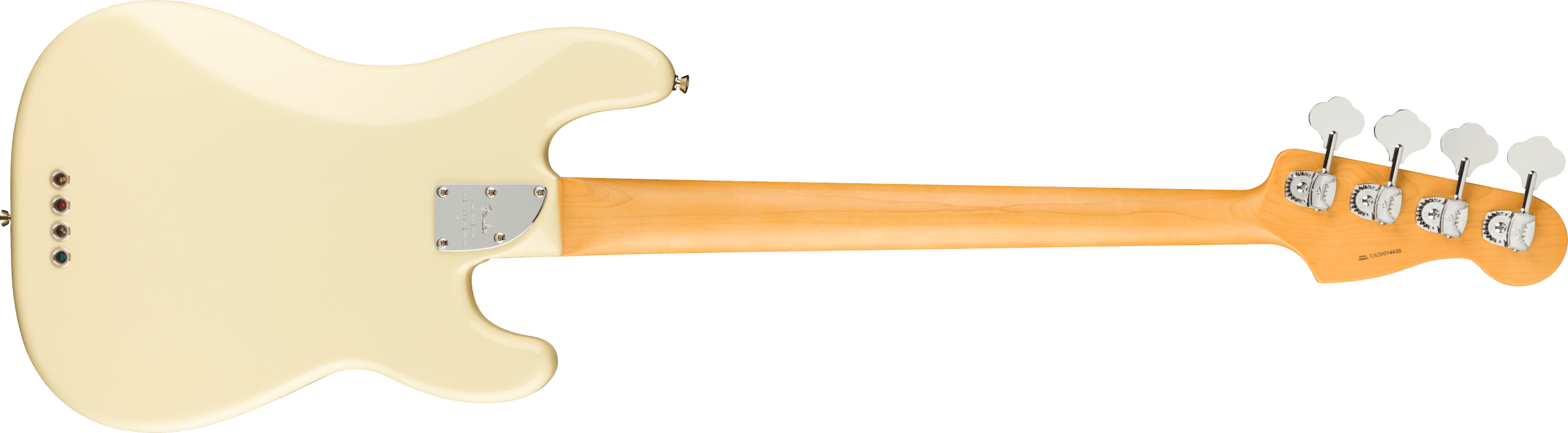 Fender  American Professional II Precision Bass® Left-Hand, Rosewood Fingerboard, Olympic White