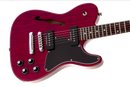 Fender  Jim Adkins JA-90 Telecaster® Thinline, Laurel Fingerboard, Crimson Red Transparent
