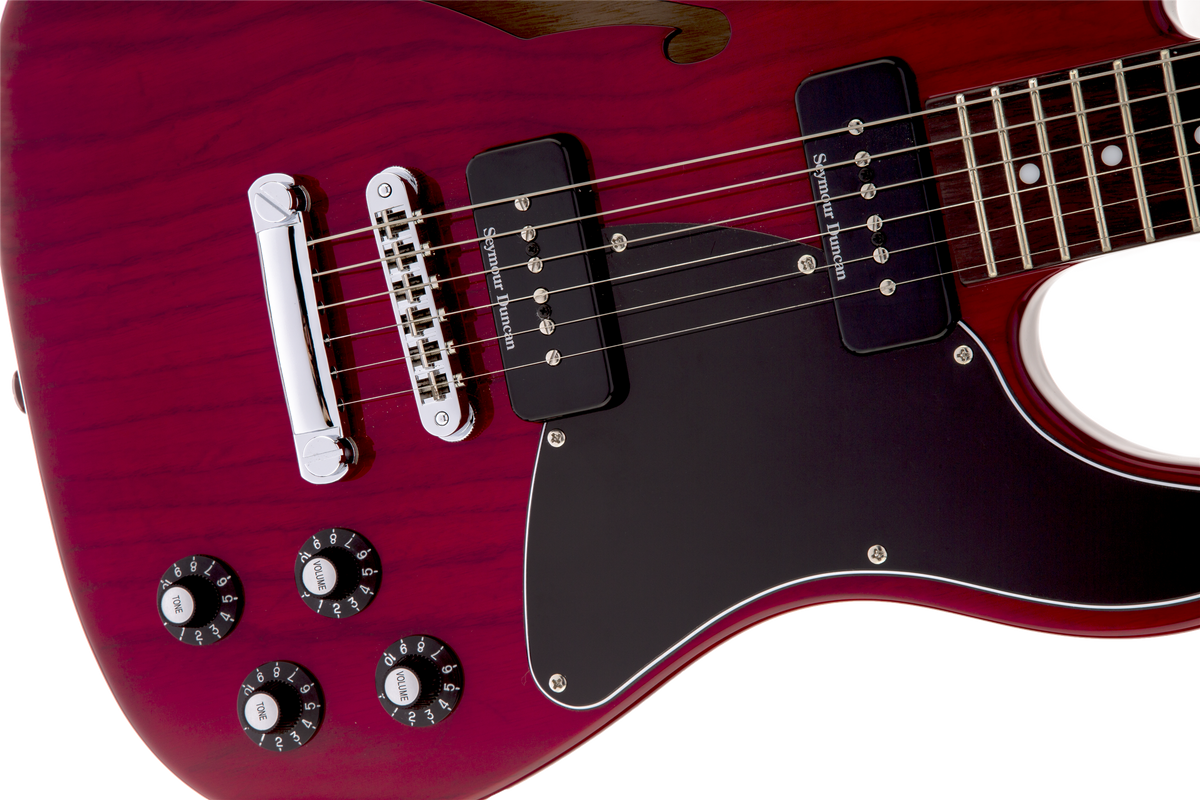 ギター Fender Telecaster thinline Jim Adkins Fender Jim Adkins JA-90 Telecaster Thinline Electric Guitar