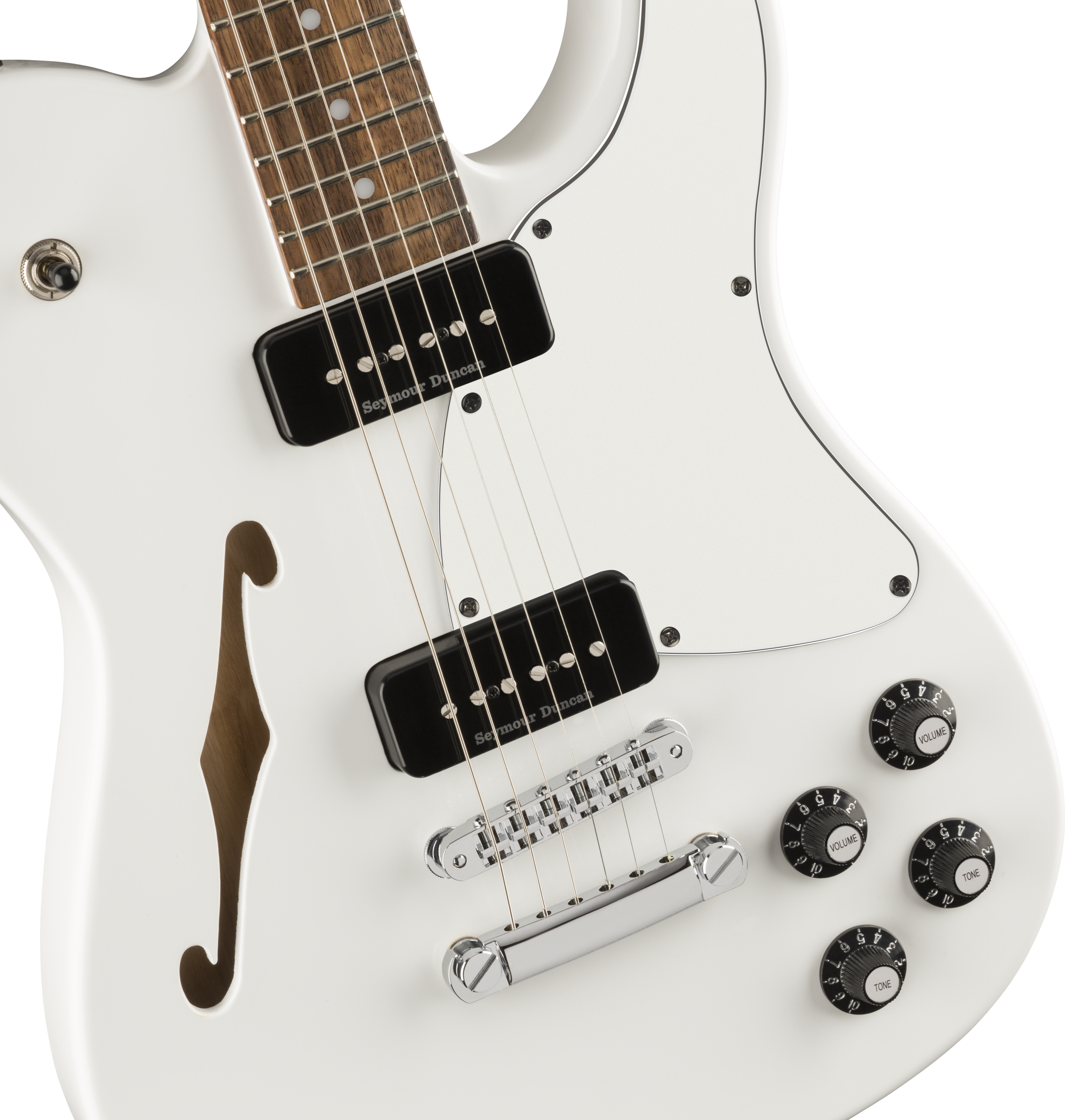 Fender  Jim Adkins JA-90 Telecaster® Thinline, Laurel Fingerboard, White