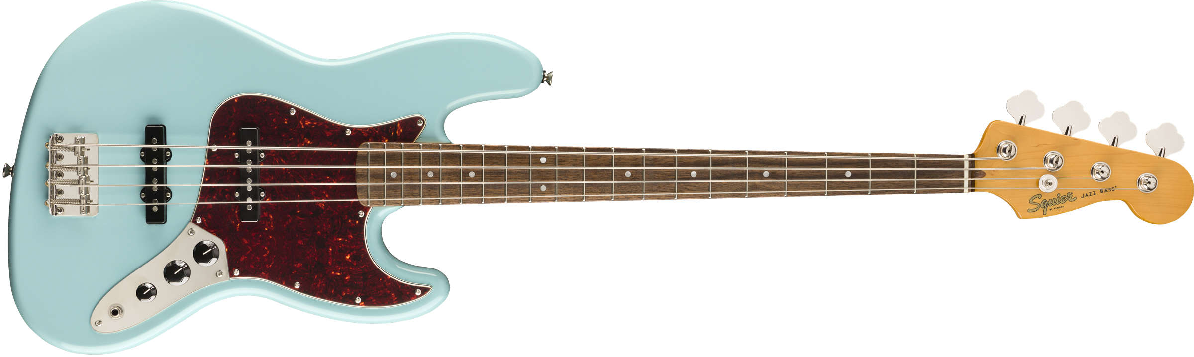 Squier Classic Vibe '60s Jazz Bass®, Laurel Fingerboard, Daphne Blue