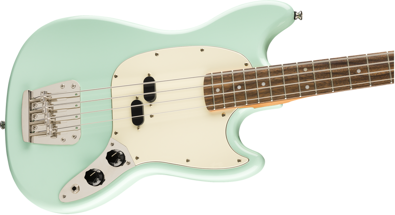 Squier Classic Vibe '60s Mustang® Bass, Laurel Fingerboard, Surf Green