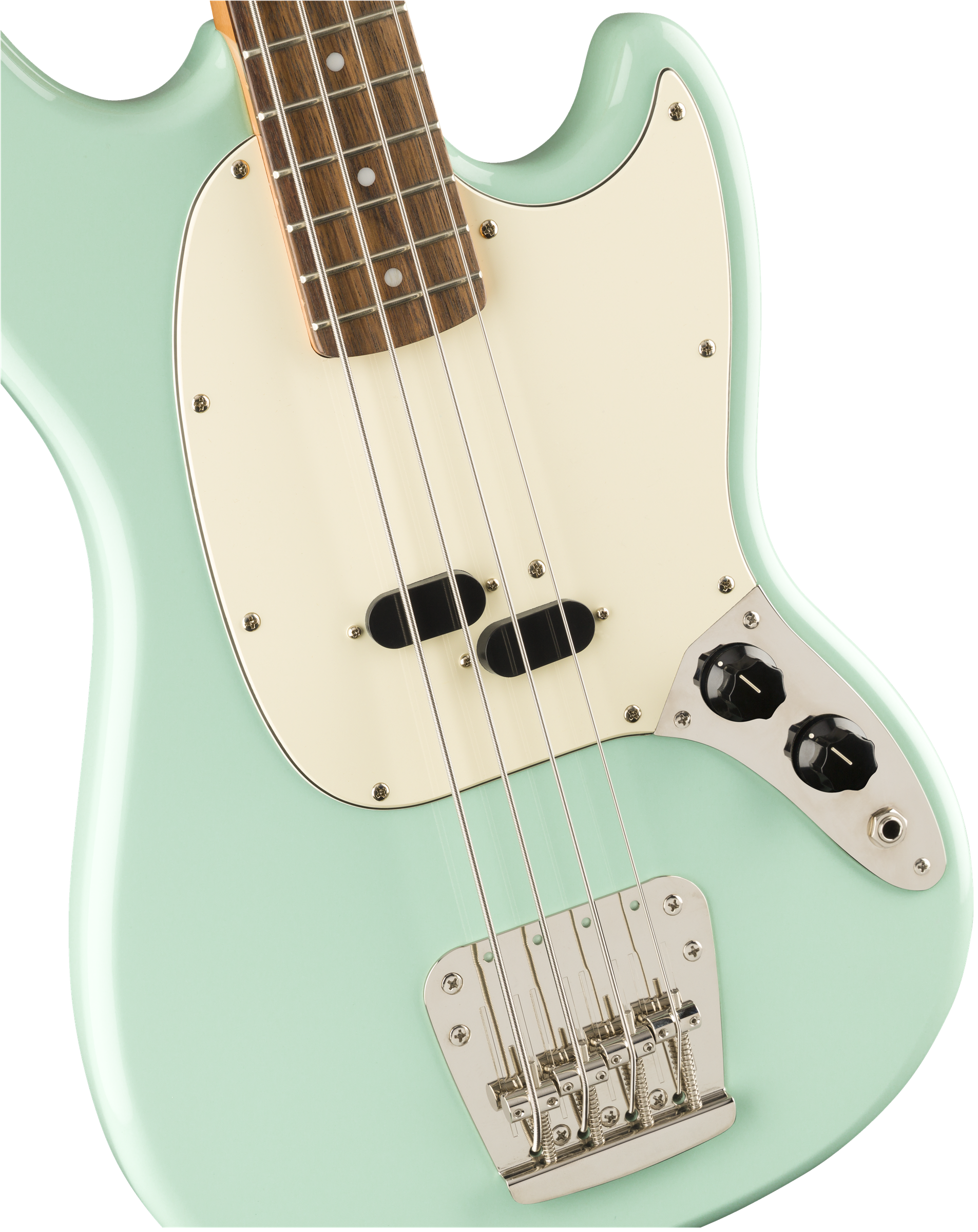 Squier Classic Vibe '60s Mustang® Bass, Laurel Fingerboard, Surf Green