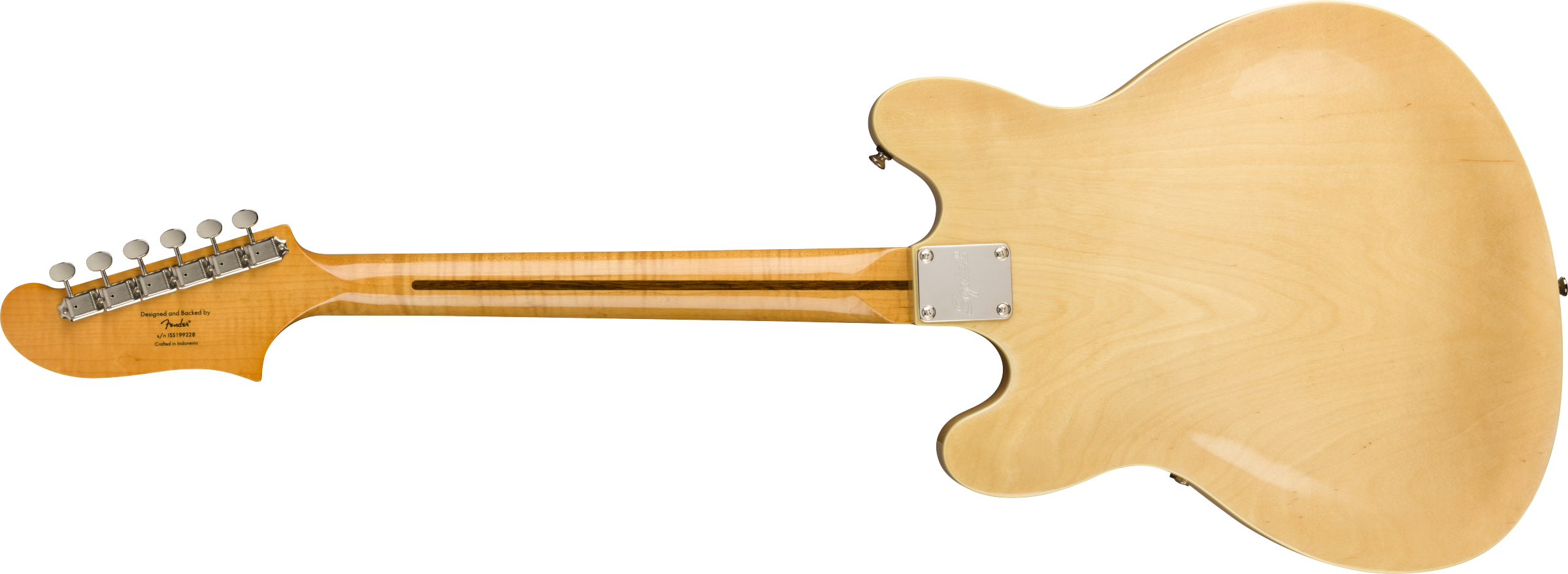 Squier Classic Vibe Starcaster®, Maple Fingerbaord, Natural