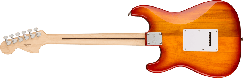 Affinity Series™ Stratocaster® FMT HSS, Maple Fingerboard, White Pickguard, Sienna Sunburst