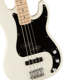 Squier  Affinity Series™ Precision Bass® PJ, Maple Fingerboard, Black Pickguard, Olympic White
