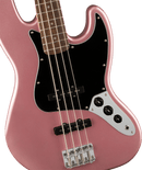 Squier  Affinity Series™ Jazz Bass®, Laurel Fingerboard, Black Pickguard, Burgundy Mist
