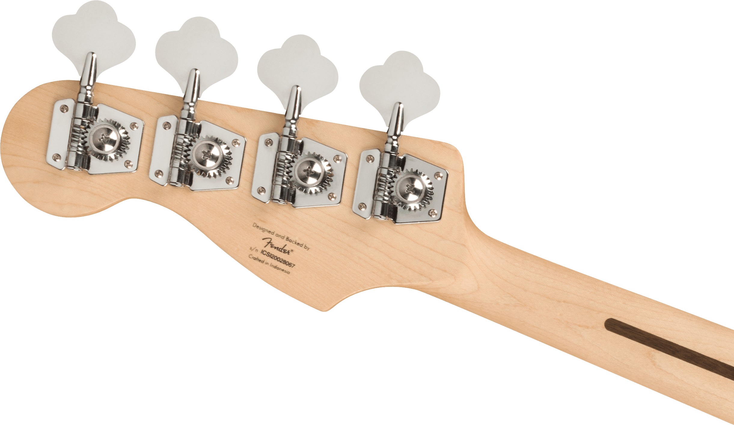 Squier  Affinity Series™ Jazz Bass®, Laurel Fingerboard, Black Pickguard, Burgundy Mist
