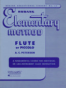 RUBANK ELEMENTARY METHOD – FLUTE OR PICCOLO