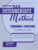 RUBANK INTERMEDIATE METHOD – TROMBONE OR BARITONE