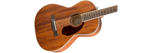 Fender PM-2 PARLOR NE, ALL-MAHOGANY, NATURAL