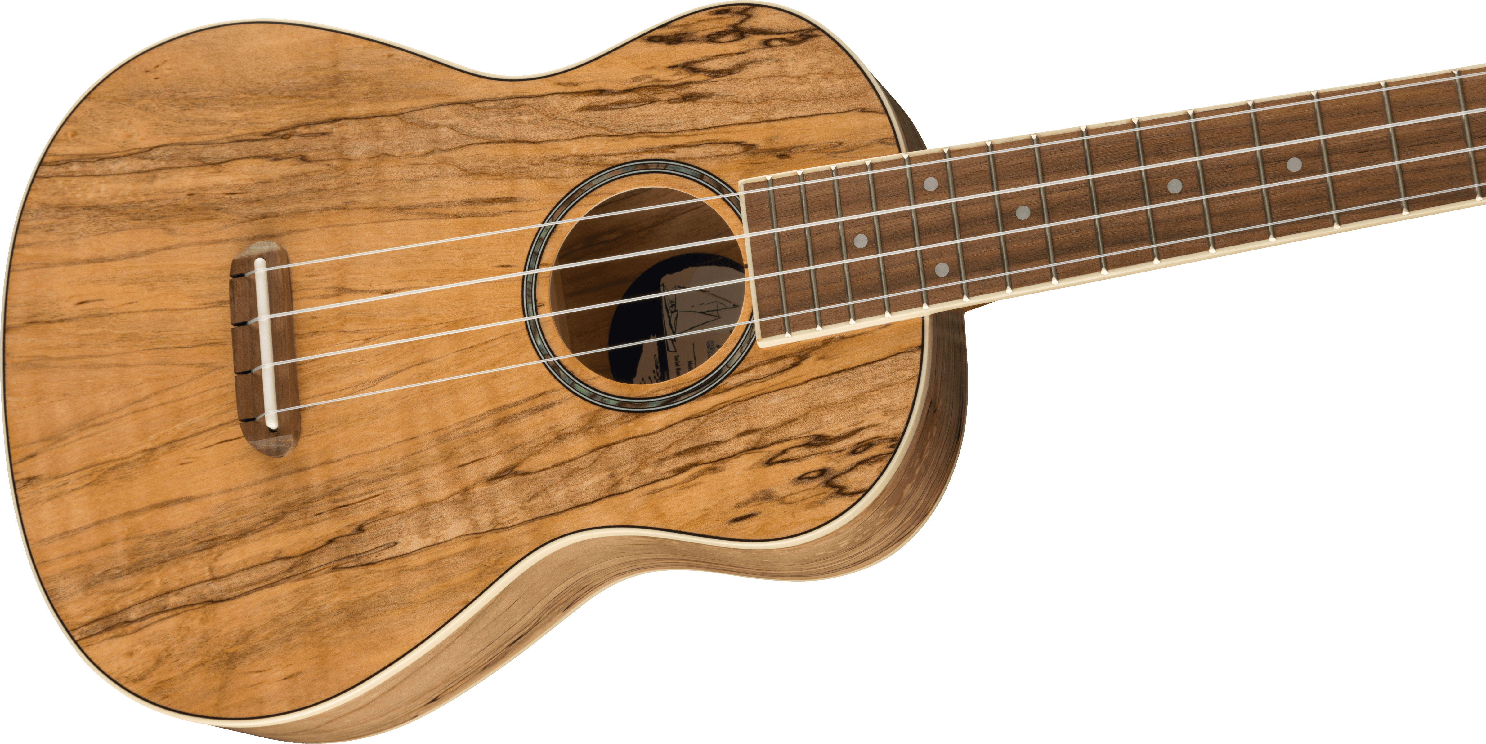 Fender  Zuma Exotic Concert Ukulele, Walnut Fingerboard, Spalted Maple