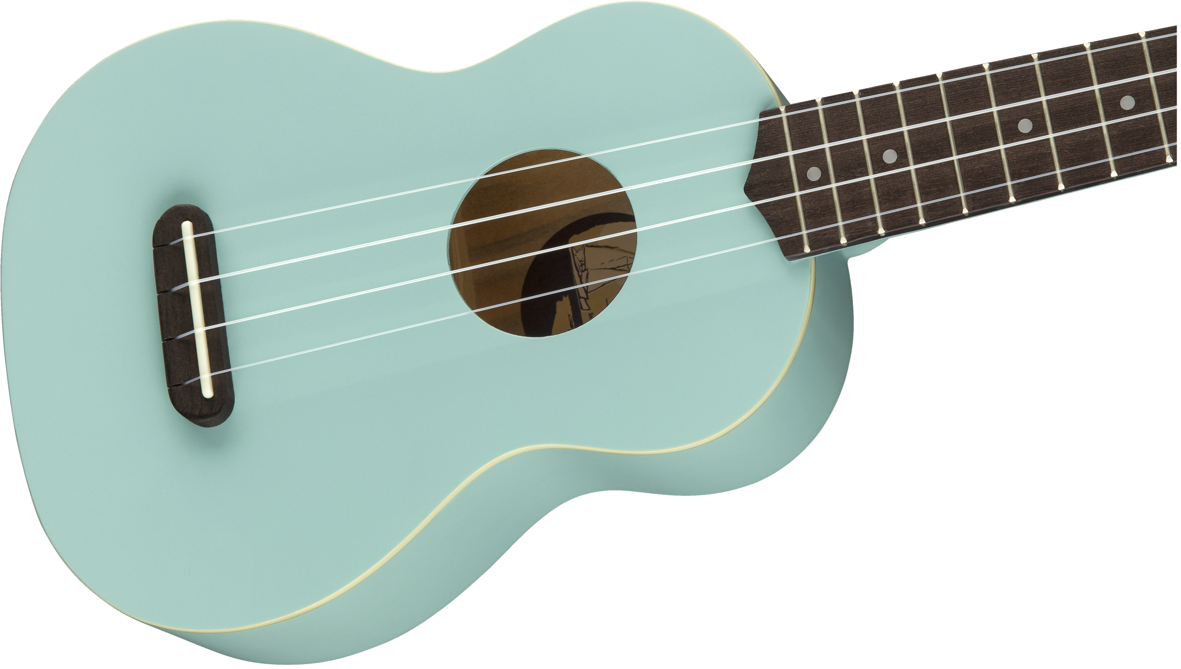 Fender Venice Soprano Ukulele Daphne Blue