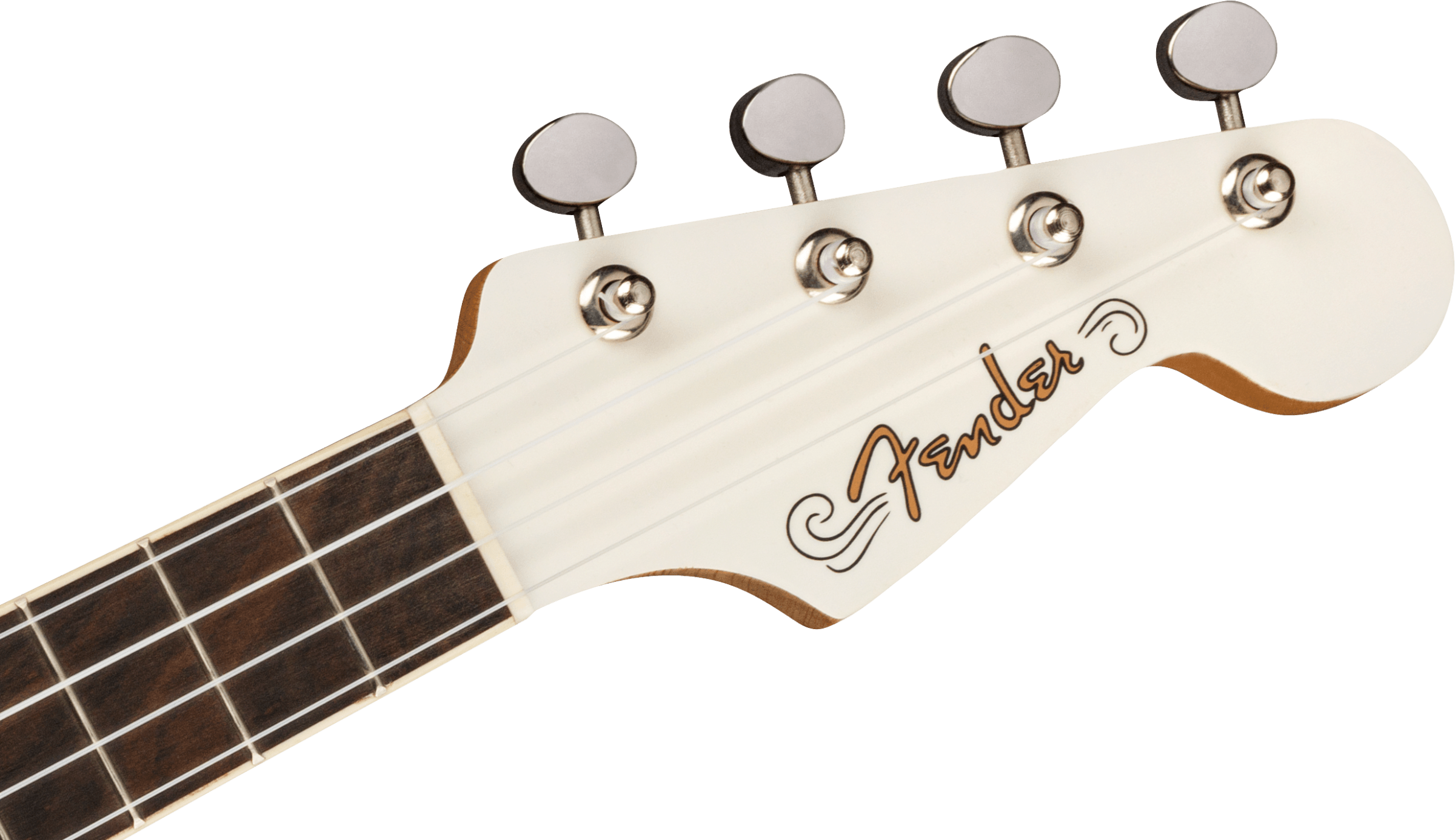 Fender Fullerton Jazzmaster Olympic White Ukulele