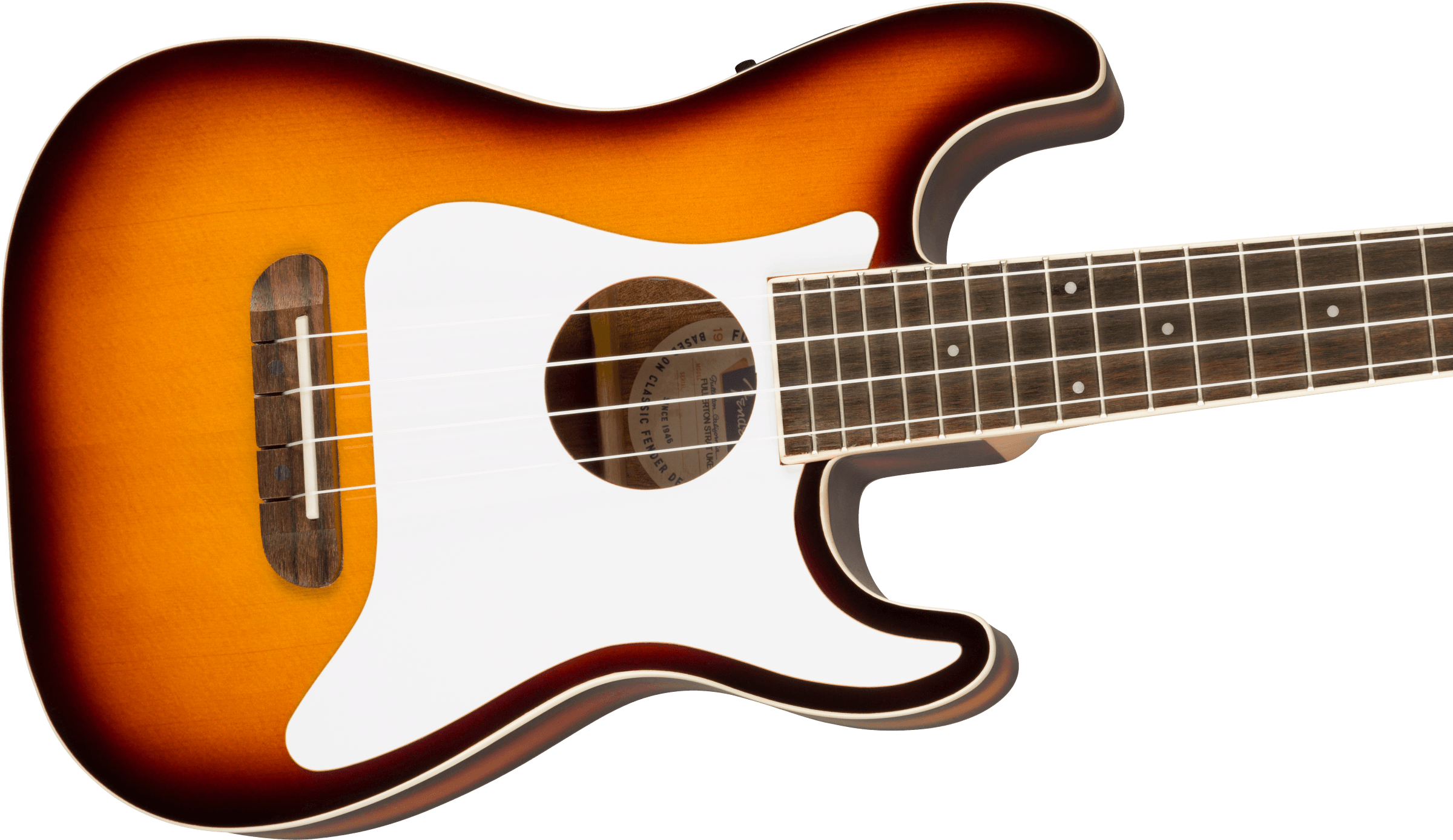 Fender Fullerton Stratocaster Sunburst Ukulele
