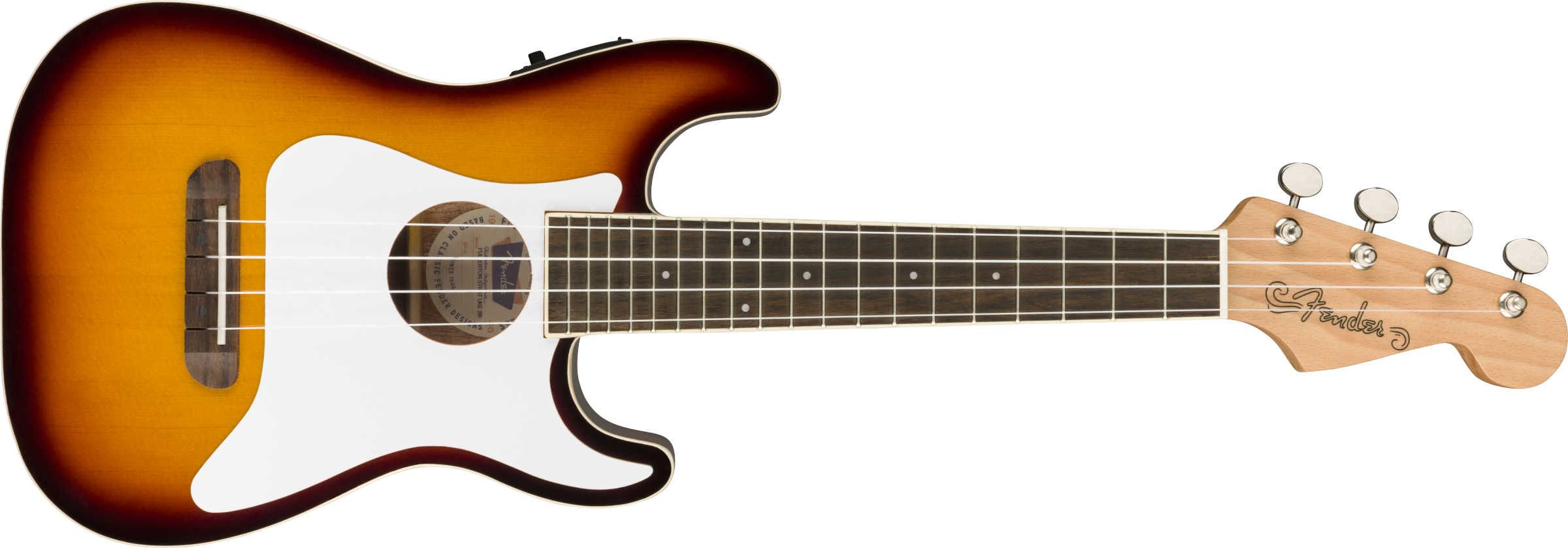 Fender Fullerton Stratocaster Sunburst Ukulele