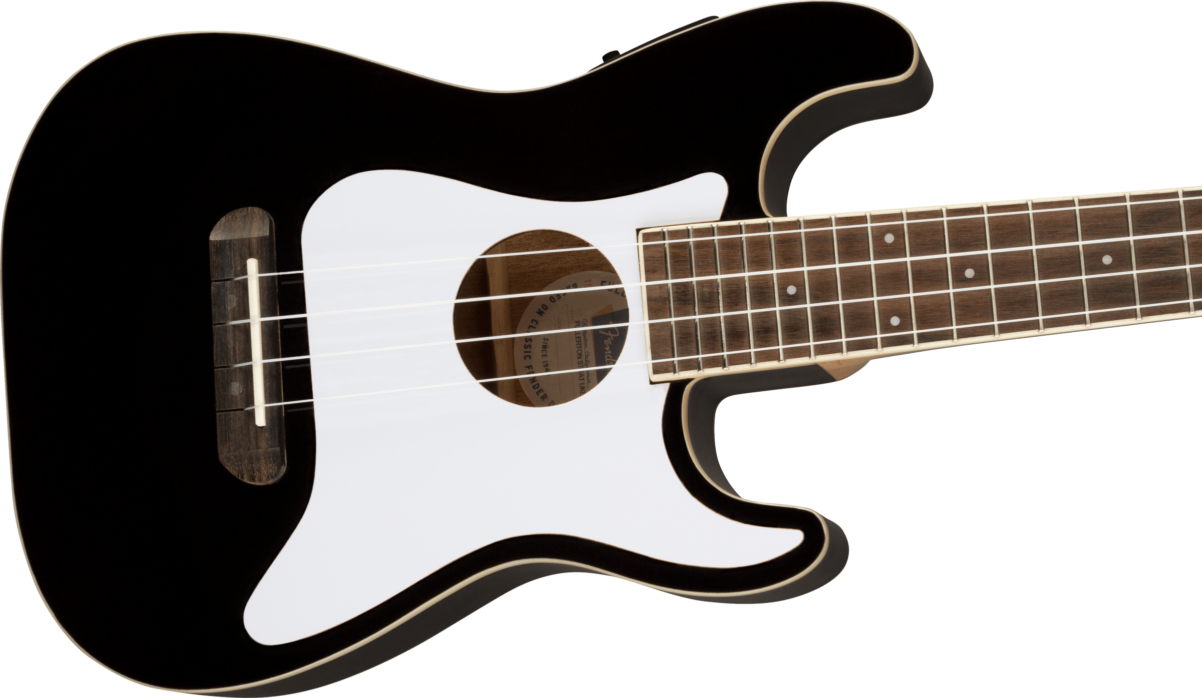 Fender Fullerton Stratocaster Ukulele Black