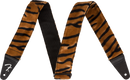 Fender Wild Animal Print Strap, Tiger, 2"