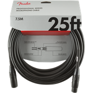 Fender® Professional Series Microphone Cable, 25', Black
