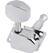 Fender 70s "F" Style Stratocaster®/Telecaster® Tuning Machines Chrome (6)