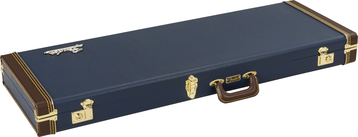 Fender  Classic Series Wood Case Strat/Tele, Navy Blue