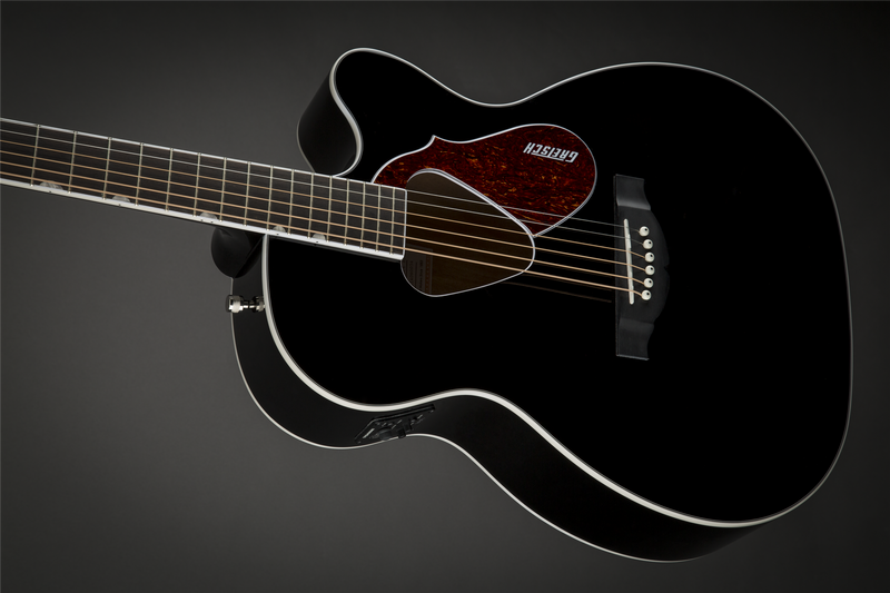 Gretsch G5013CE Rancher™ Jr. Cutaway Acoustic Electric, Fishman® Pickup System, Black