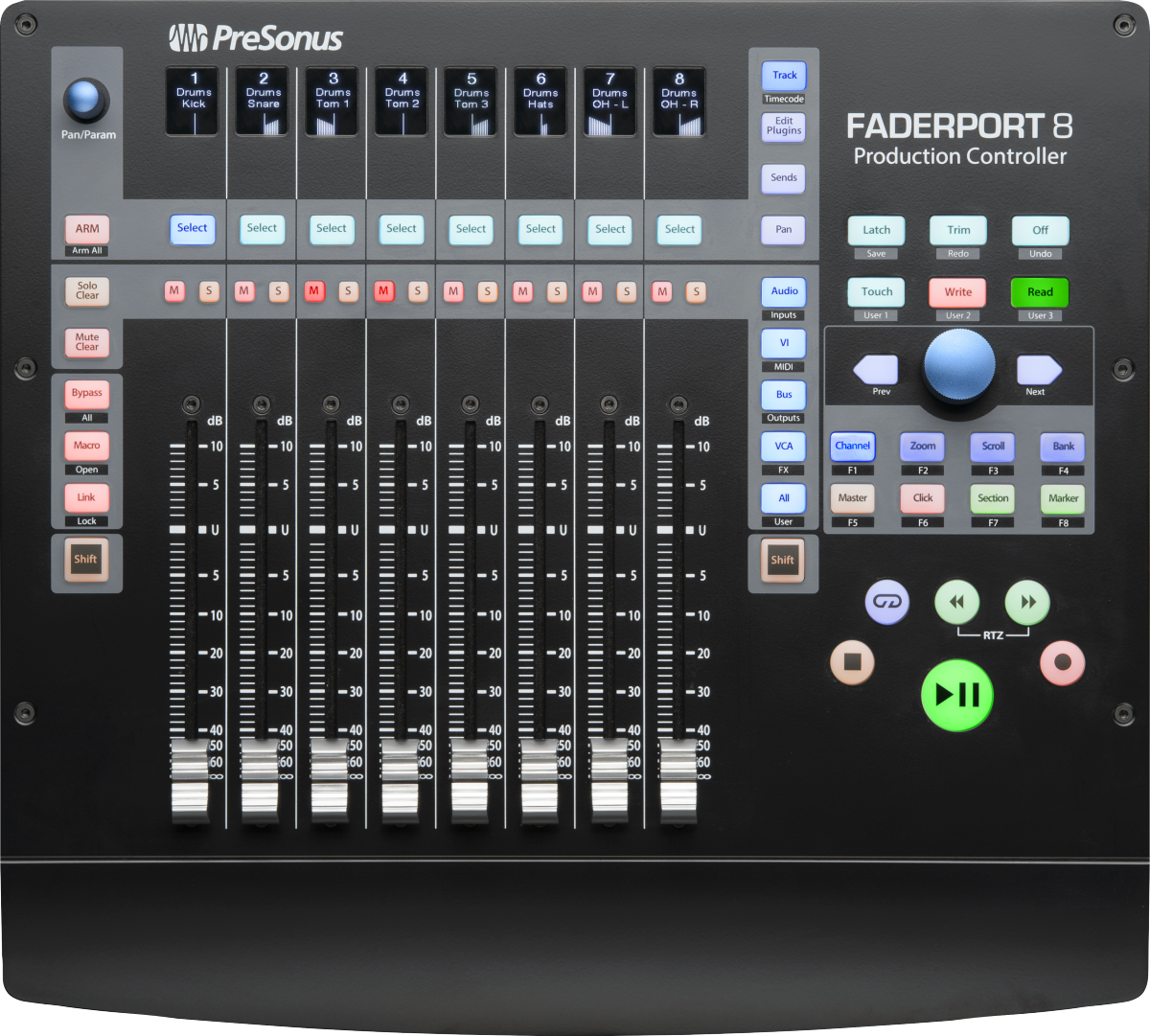 PreSonus® FaderPort® 8 Production DAW Controller