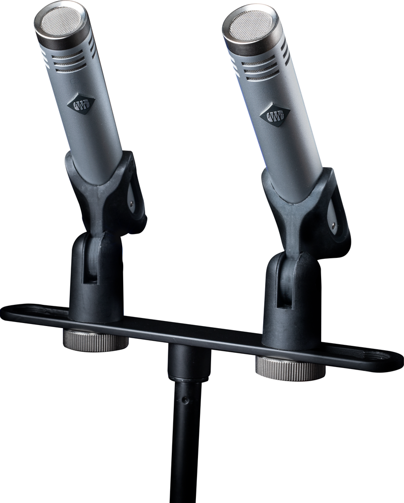 PreSonus® PM-2 Stereo Pair of Small-Diaphragm Cardioid Condenser Microphones, Black
