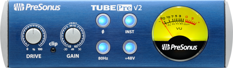 PreSonus® TubePre V2 Microphone Preamp