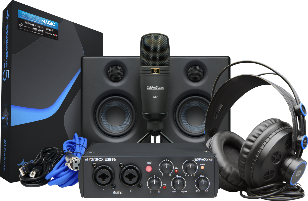 PreSonus® AudioBox® USB® 96K Studio Ultimate Bundle - 25th Anniversary Edition
