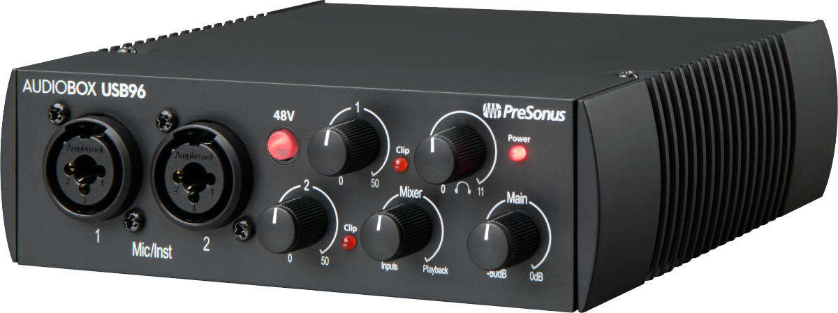 PreSonus® AudioBox® USB® 96K Studio - 25th Anniversary Edition, Black