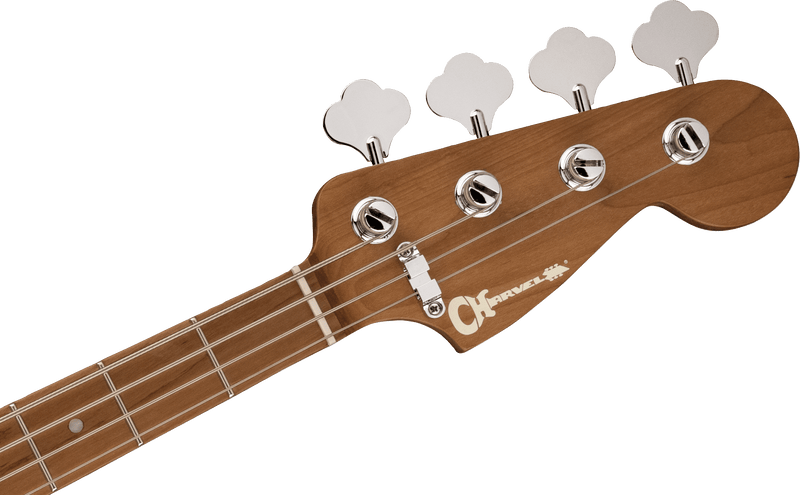 Charvel Pro-Mod San Dimas® Bass PJ IV, Caramelized Maple Fingerboard, Platinum Pearl