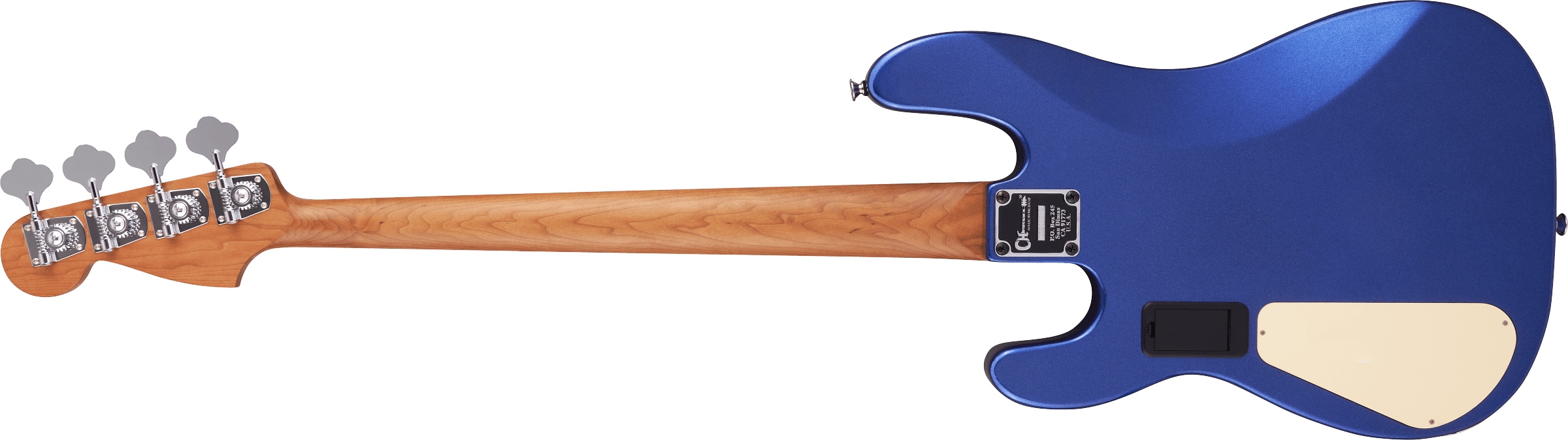 Charvel  Pro-Mod San Dimas® Bass PJ IV, Caramelized Maple Fingerboard, Mystic Blue