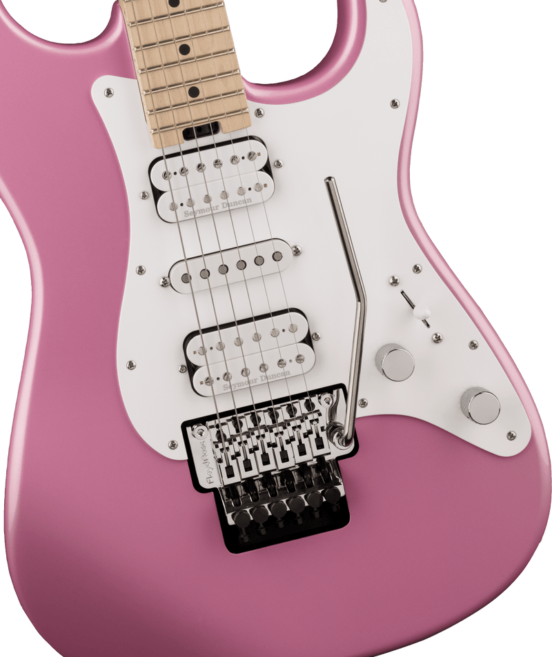 Charvel  Pro-Mod So-Cal Style 1 HSH FR M, Maple Fingerboard, Platinum Pink