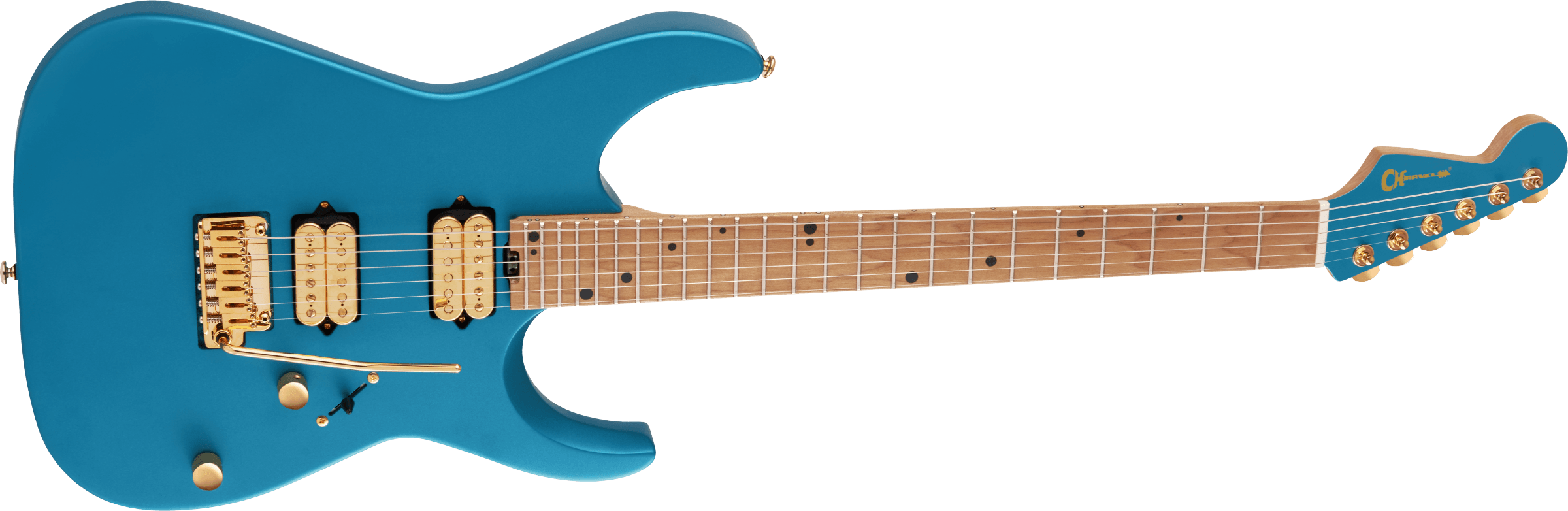 Charvel Angel Vivaldi Signature Pro-Mod DK24-6 Nova - Lucerne Aqua Firemist