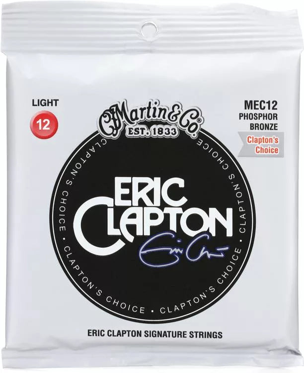 Martin & Co Clapton's Choice MEC12 Phos Brnz 12-54