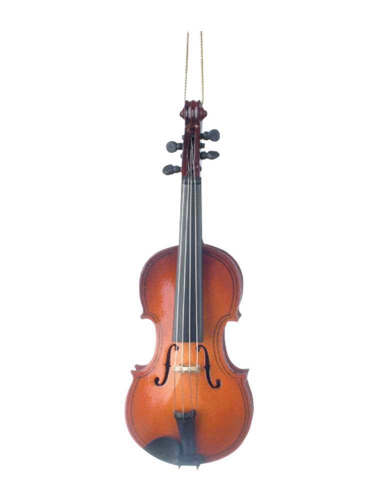 Violin Christmas Ornament