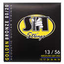 S.I.T. Golden Bronze 80/20 Acoustic Gauge  MEDIUM - GB1356