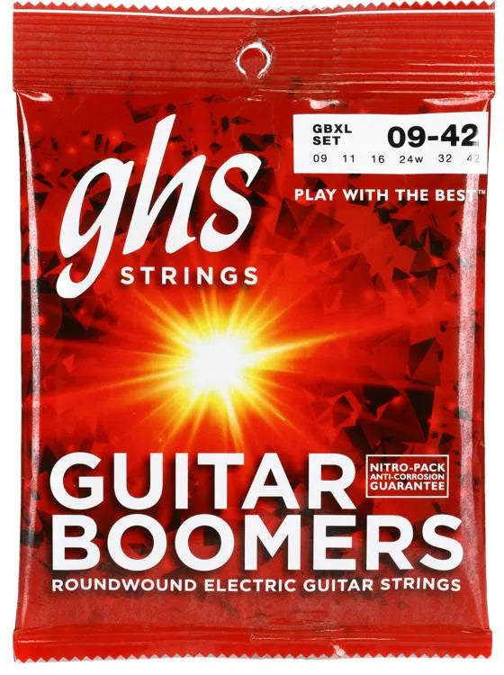 GHS GBXL 9-42 Boomer Electric Guitar Strings