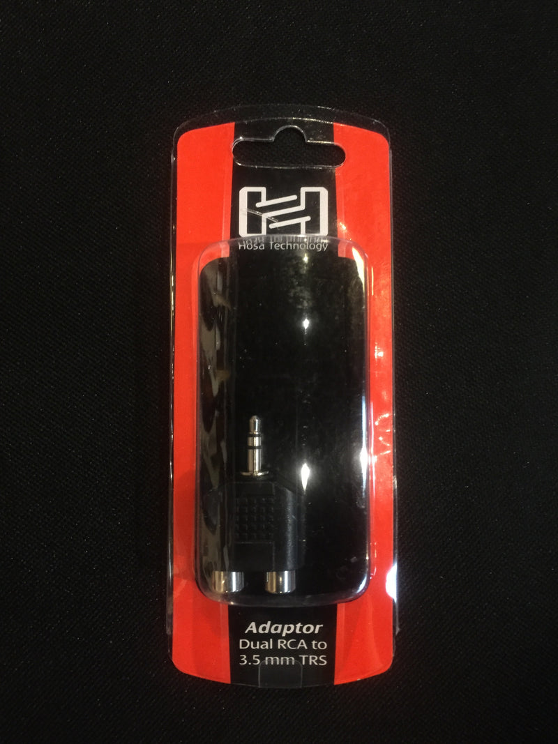 Adapter Dual RCA to 3.5 mm TRS