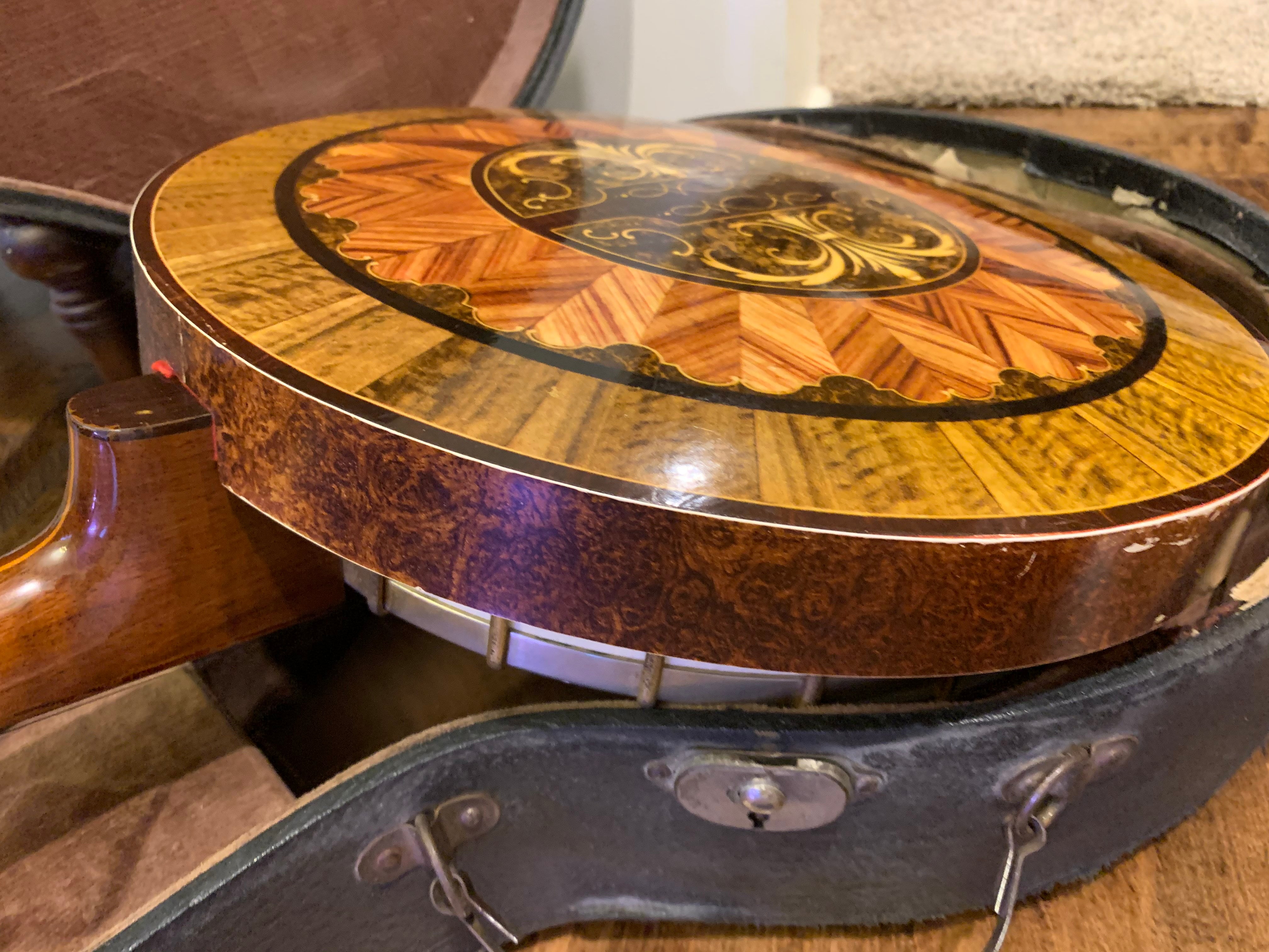 Lange Craft Tenor Banjo Rare Resonator (USED) 1940s