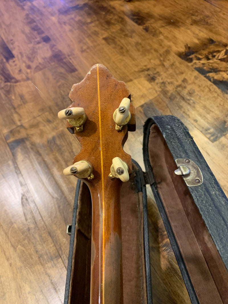 Lange Craft Tenor Banjo Rare Resonator (USED) 1940s