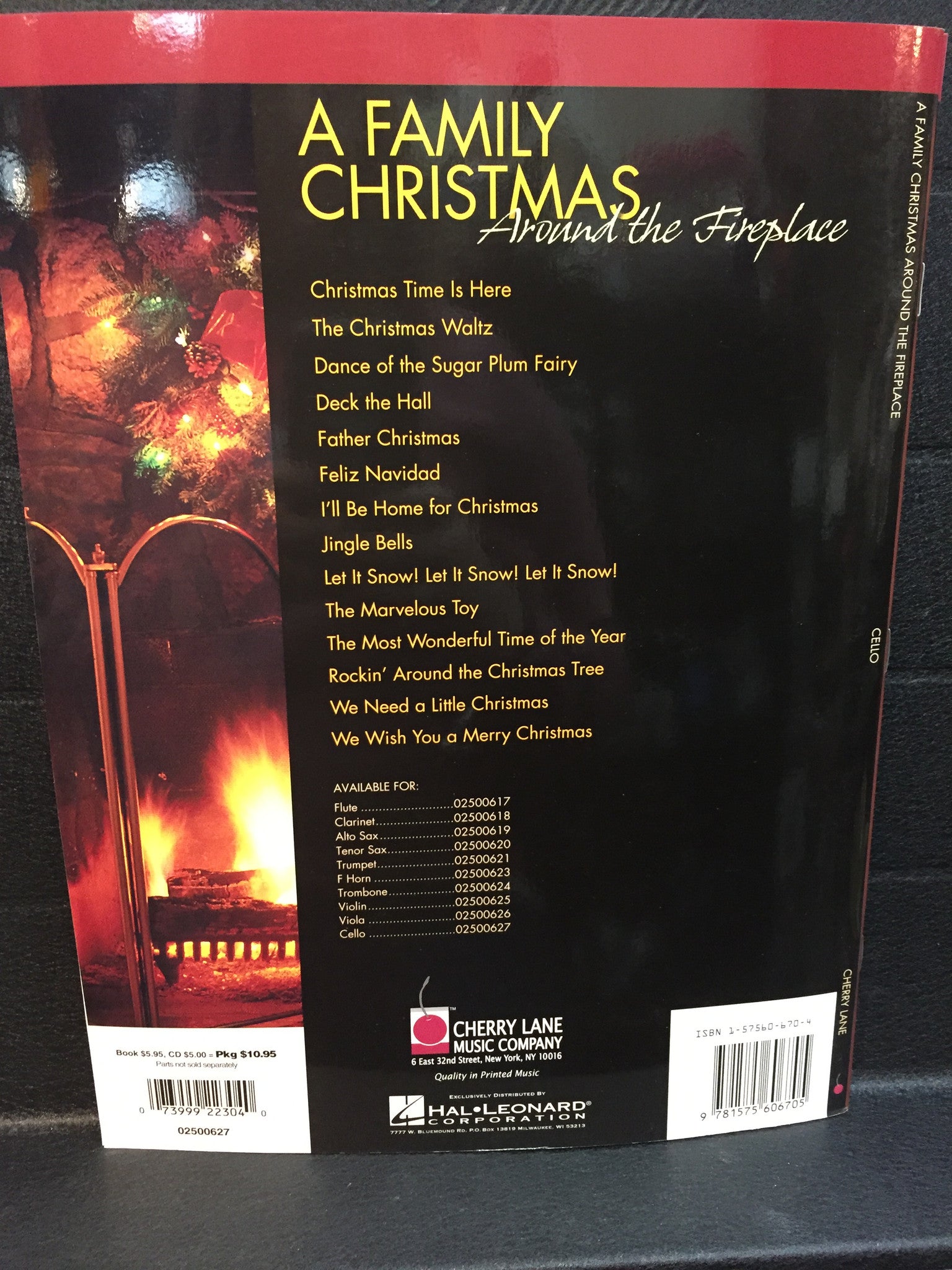 A Family Christmas Around The Fireplace: Cello