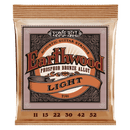 Ernie Ball EARTHWOOD LIGHT PHOSPHOR BRONZE ACOUSTIC GUITAR STRINGS - 11-52 GAUGE