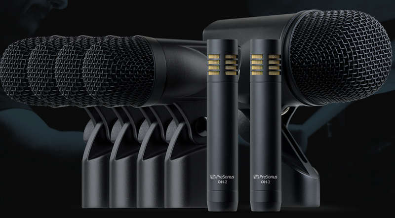 PreSonus® DM-7 Complete Drum Microphone Set for Recording and Live Sound