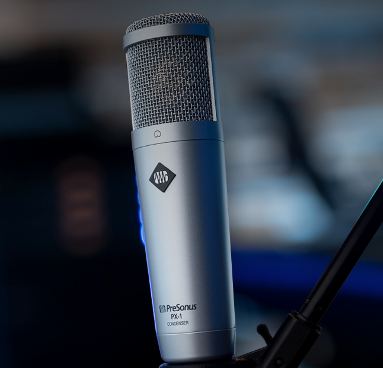 PreSonus® PX-1 Large Diaphragm Cardioid Condenser Microphone, Black
