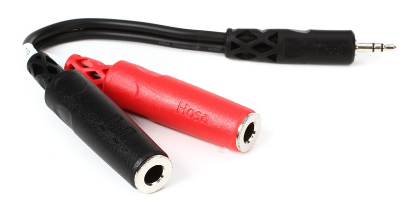 Stereo Breakout 3.5 mm TRS to Dual 1/4 in TSF