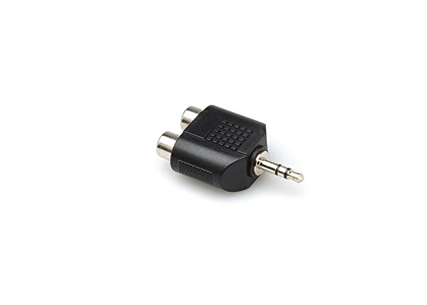 Adapter Dual RCA to 3.5 mm TRS