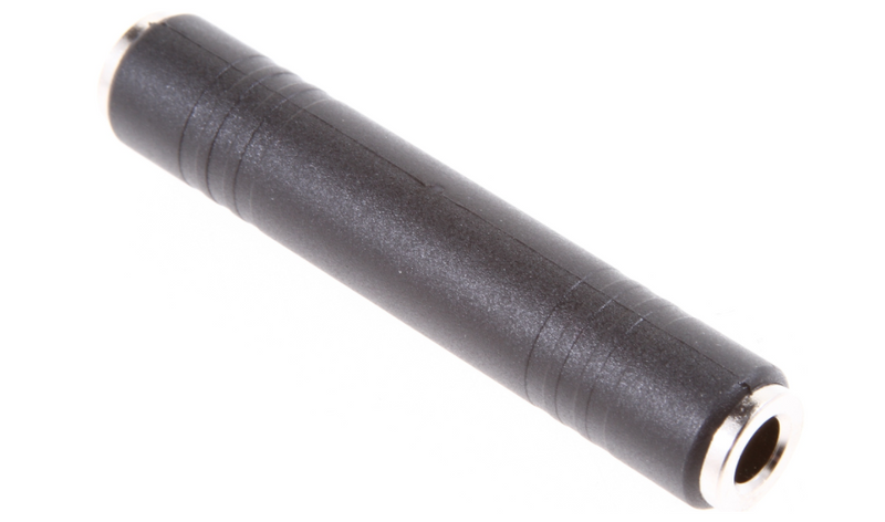 Hosa GPP-105 1/4 inch TRS to 1/4 inch TRS Coupler