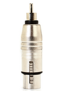 Adapter XLR3F to RCA